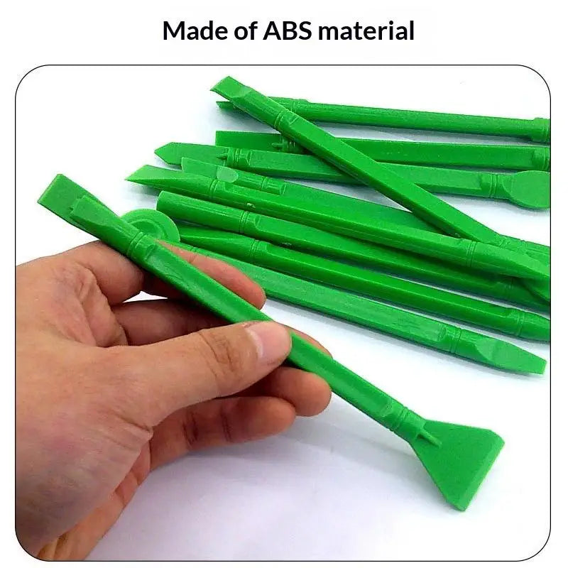 4 Colors 10Pcs/Set Plastic Crowbar Disassembly Spudger Opening Tools For Phone Pad Tablets Laptop PC Repairing Opening Tools Peaceful Pleasures Health and Wellness