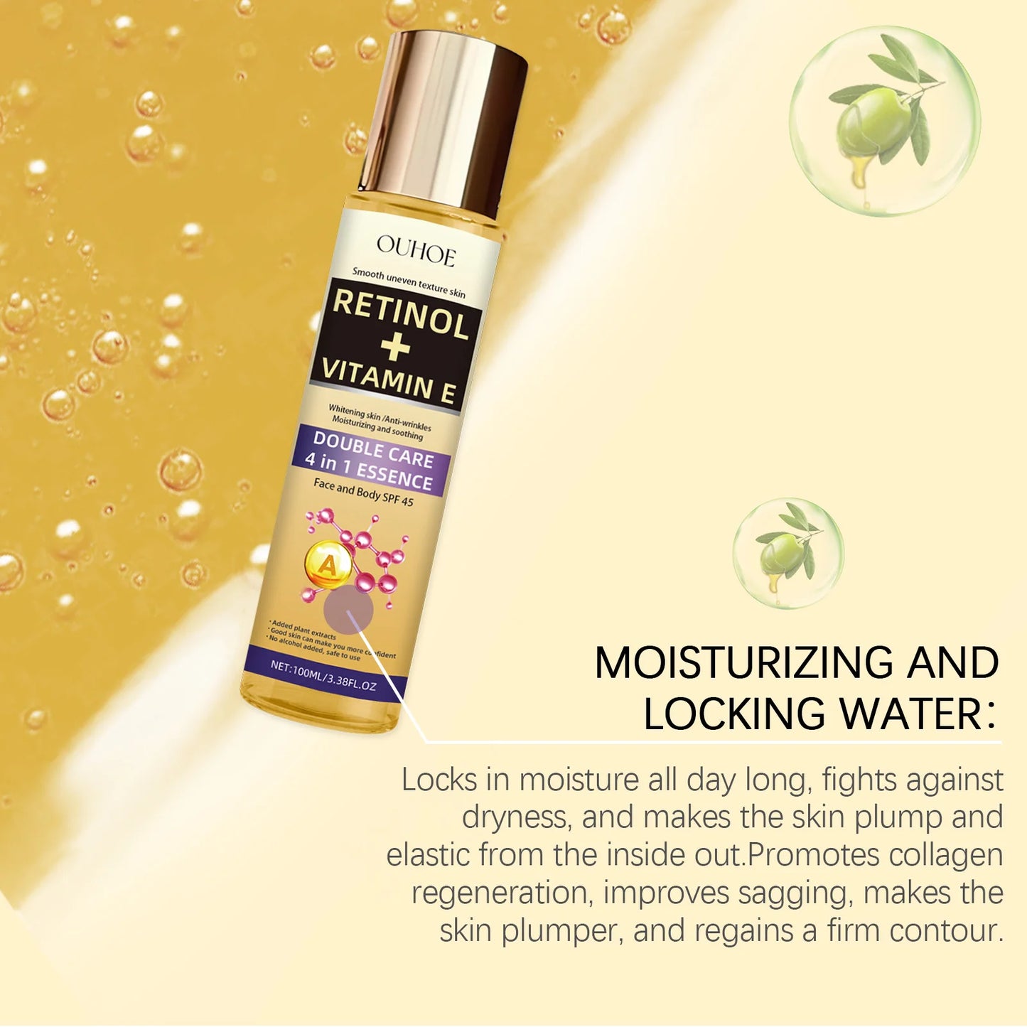 Retinol Collagen Serum – Firming, Brightening & Pore Minimizing