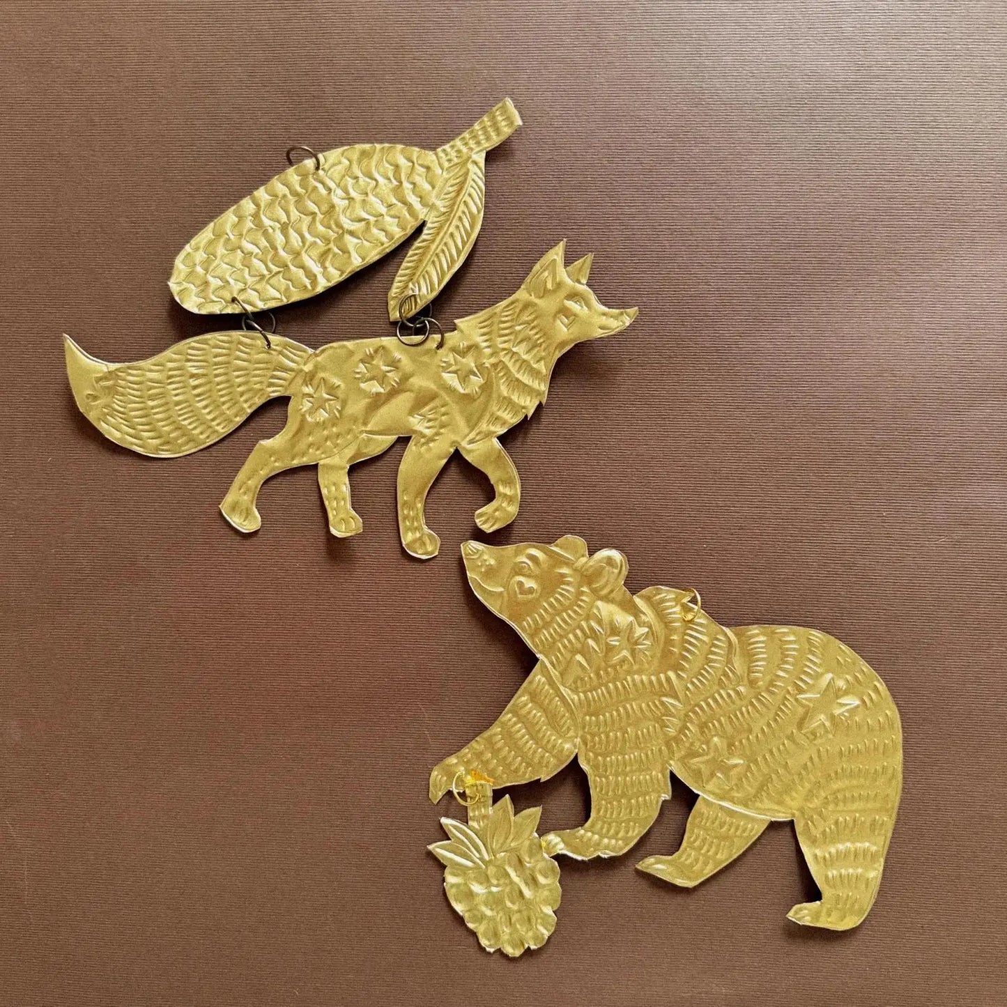 Wild Animals Woodland Foil Embossing Kit – Forest Stencil Set