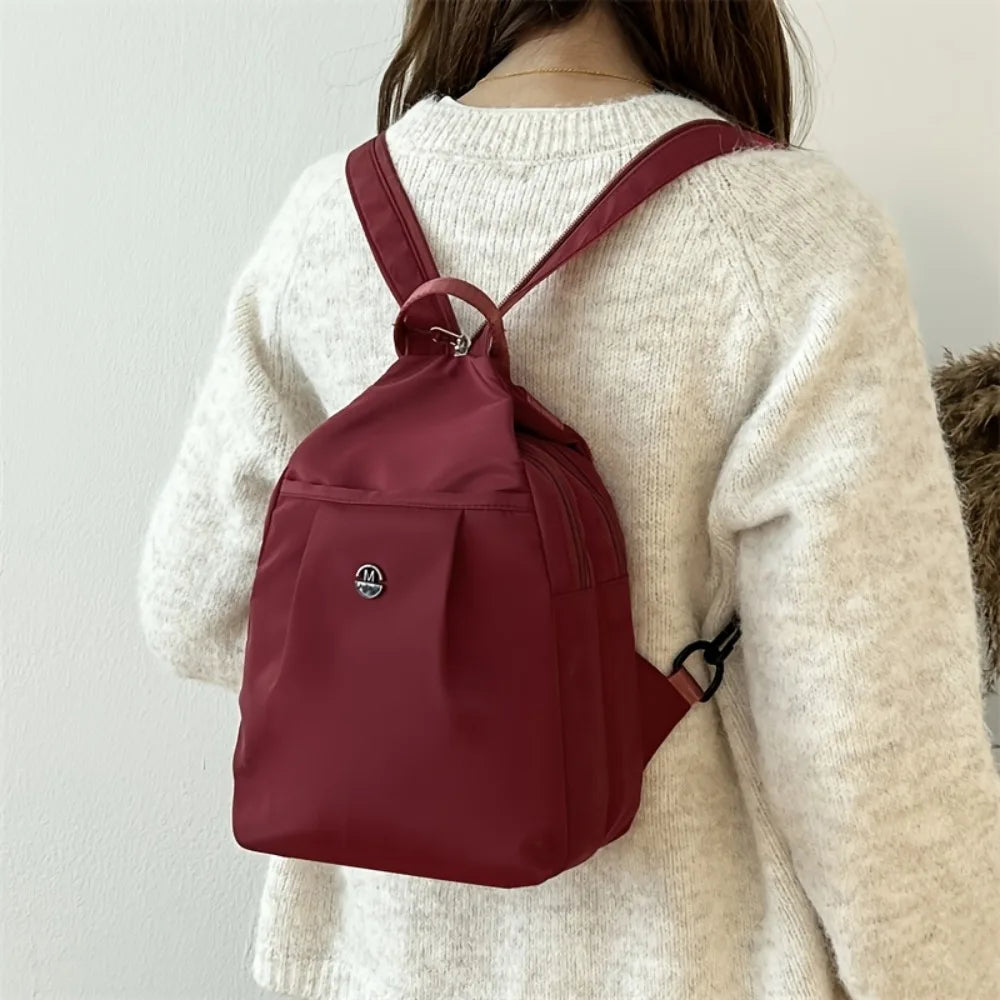 Women's Mini Quilted Backpack – Crossbody & Shoulder Bag