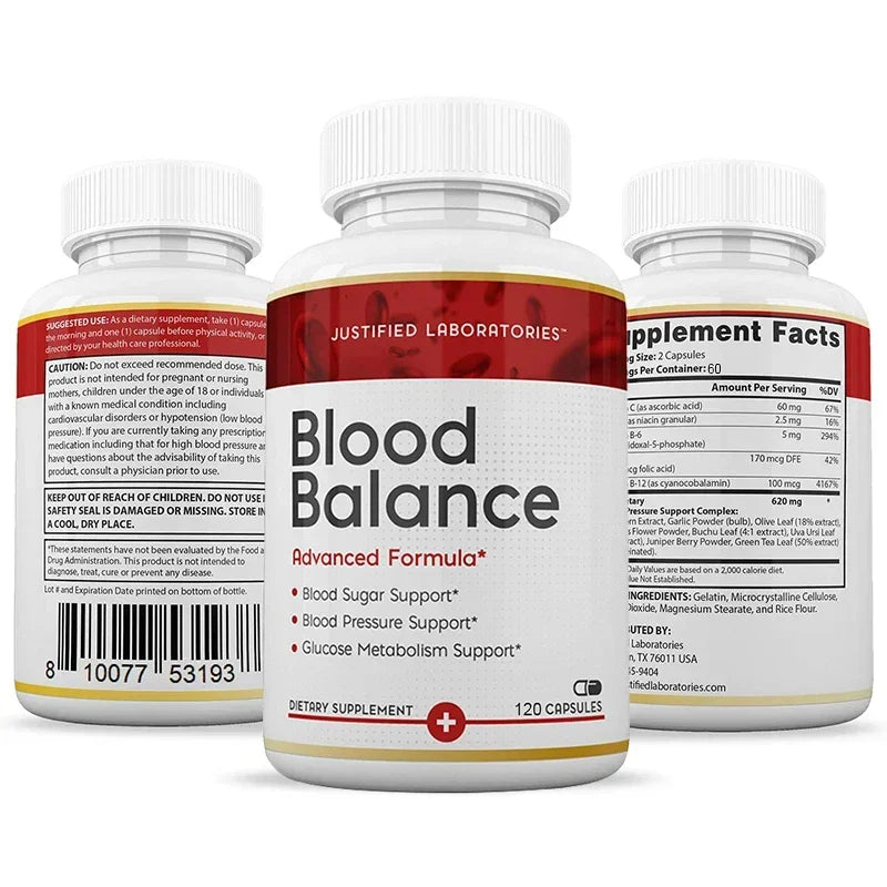 Blood Balance Supplement | Max Strength Niacin Formula