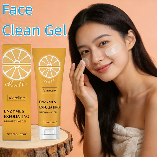 Viareline Facial Exfoliating Gel – Cleanse, Brighten & Refine Pores Facial Exfoliating Gel Oasis Select