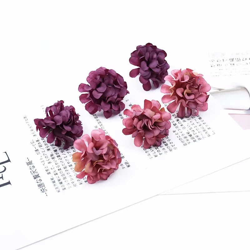 Artificial Silk Hydrangea Flowers – Wedding & Home Decor 20/40pc