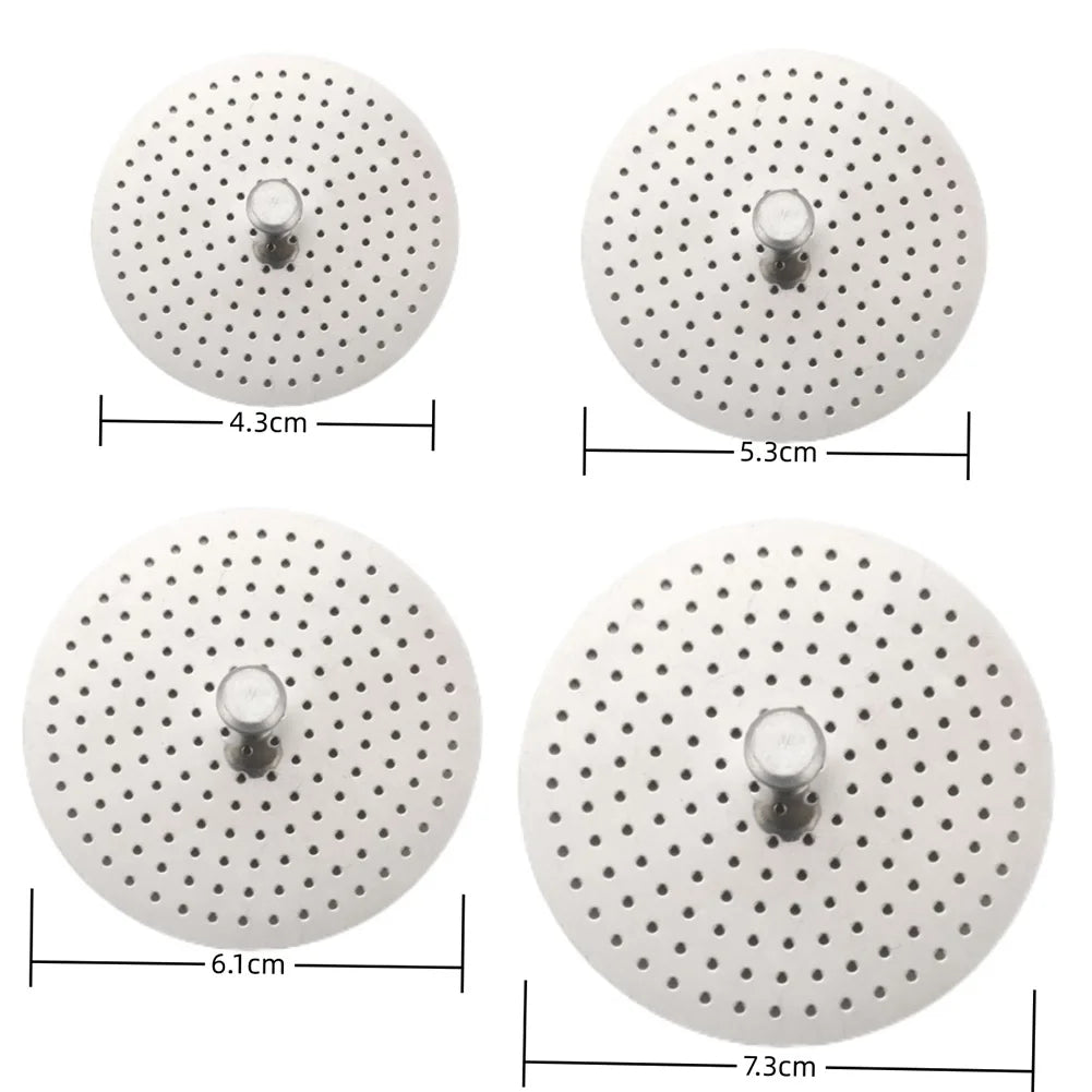 Stainless Steel Moka Pot Filter Plate | 2–9 Cup Sizes