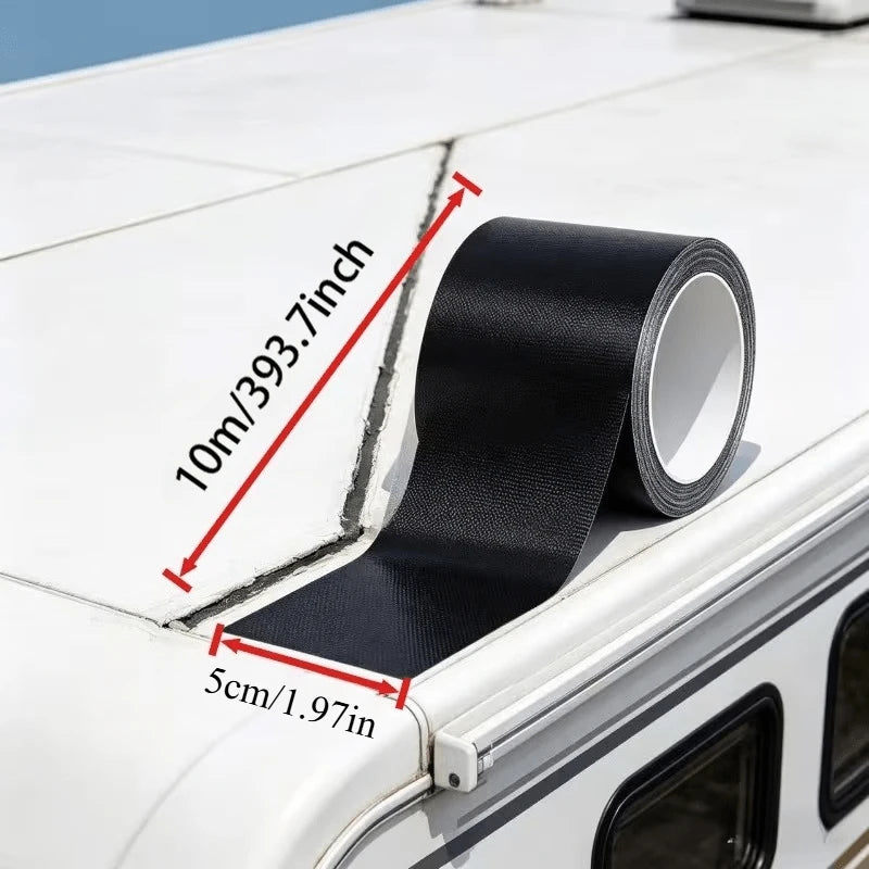 1 Roll 10 Meter RV Roof Repair Accessories Glass Edge Gap Rainproof