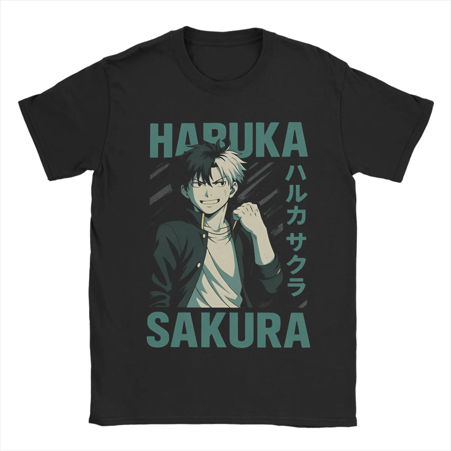 Wind Breaker Men's T Shirt Hayato Suo Funny Tees Short Sleeve O Neck T-Shirt 100% Cotton Big Size Clothing Peaceful Pleasures Health and Wellness 13 6XL
