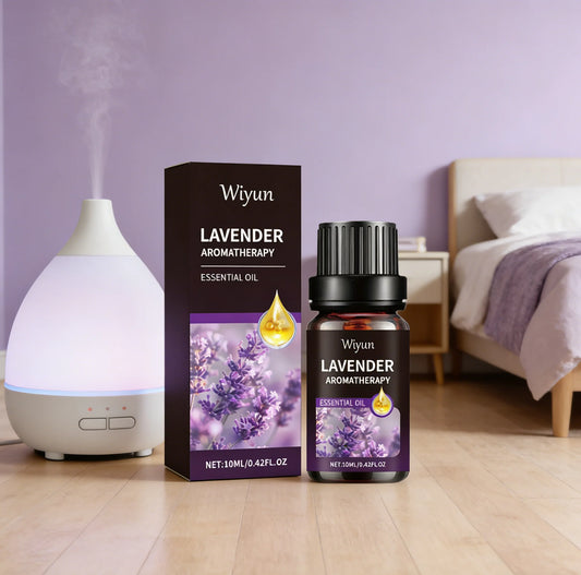WIYUN Lavender Essential Oil Serum – Hair, Skin & Eyelash 10ml Multi-Use Beauty Serum Peaceful Pleasures Health and Wellness