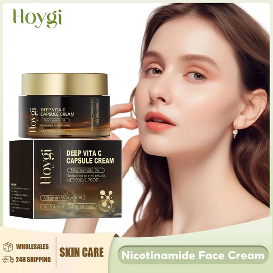 Niacinamide Cream Fade Dark Spot Lightening Melasma Fade Fine Line Rejuvenation Brightening Shrink Pore Moisturizing Skin Care Peaceful Pleasures Health and Wellness