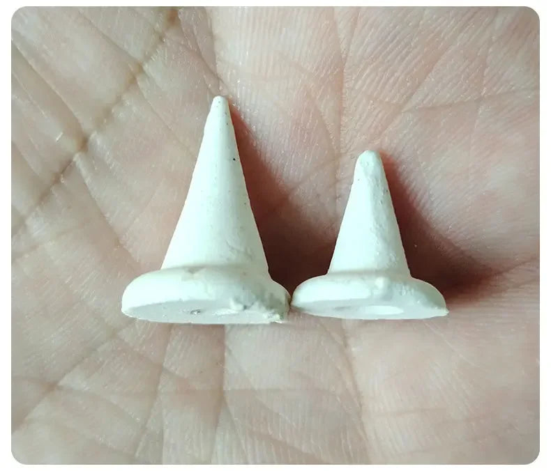 Alumina Conical Nail Set - High-Temp Resistant Ceramic Firing Support Tool for DIY Pottery & Vase Projects Peaceful Pleasures Health and Wellness