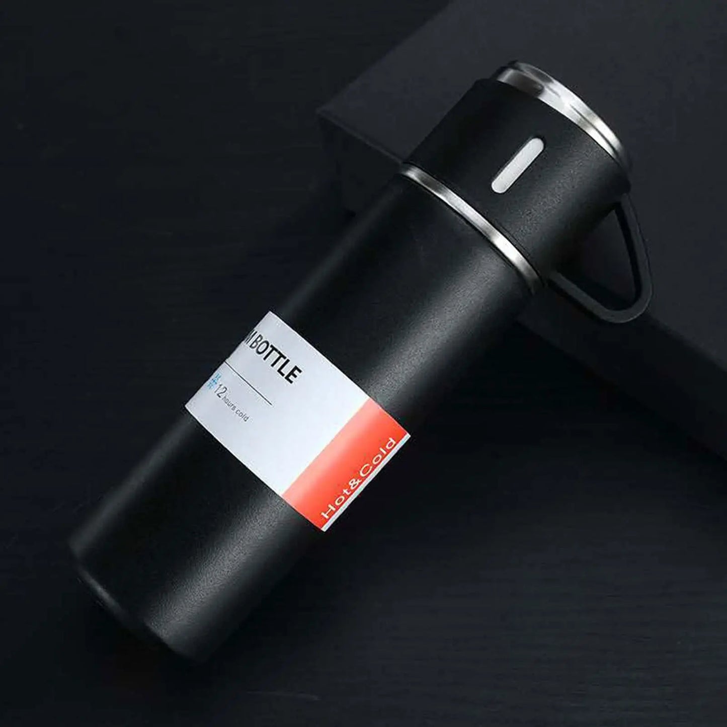 Vacuum-Insulated Stainless Steel Travel Thermos 500ml & Cup