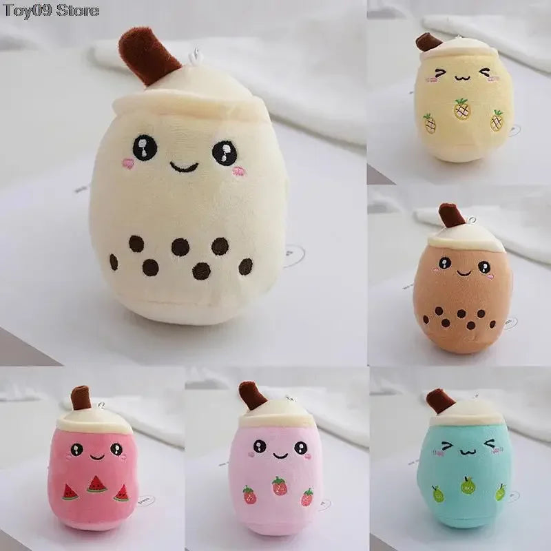 Stuffed Dolls Plush Toys Blueys Soft Pillow Cushion Milk Tea Plushies Child Baby Birthday Present Girlfriend Animals Hobbies Peaceful Pleasures Health and Wellness