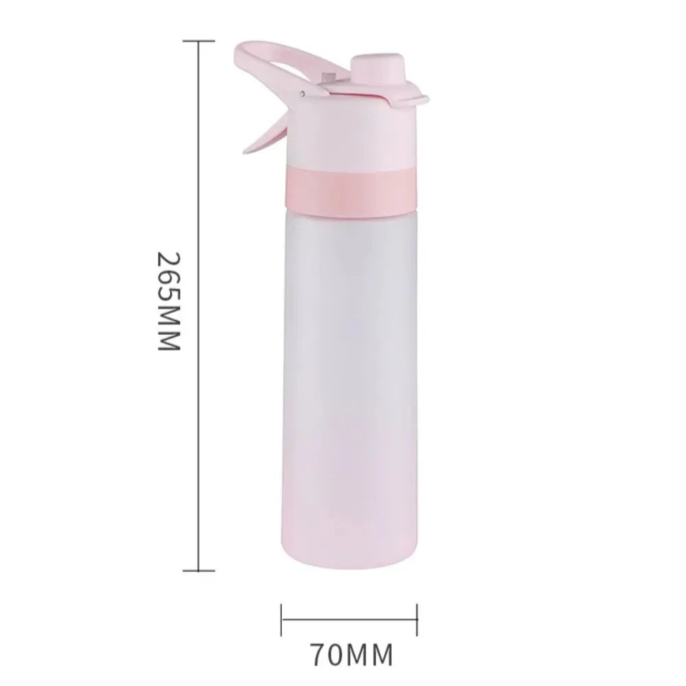 Gradual Fog Surface Water Cup High Color Spray Sports Water Cup Men'S And Women'S Water Spray Plastic Cup Gift Cups Water Bottle Peaceful Pleasures Health and Wellness