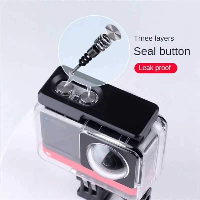 Insta360 ONE RS Dual-Lens 30M Waterproof Dive Case | Panoramic Peaceful Pleasures Health and Wellness