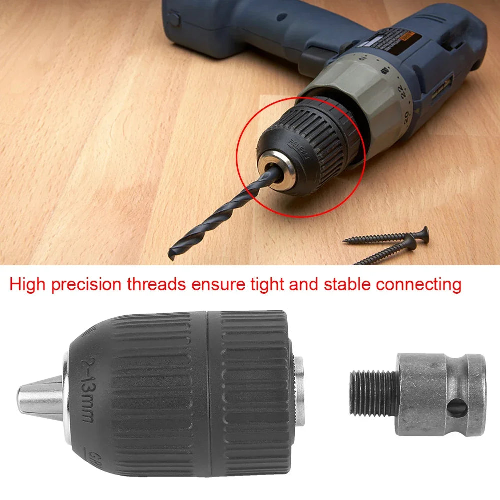 1 2--20UNF Drill Chuck 2- Keyless 2 20UNF Adaptor Impact Wrench