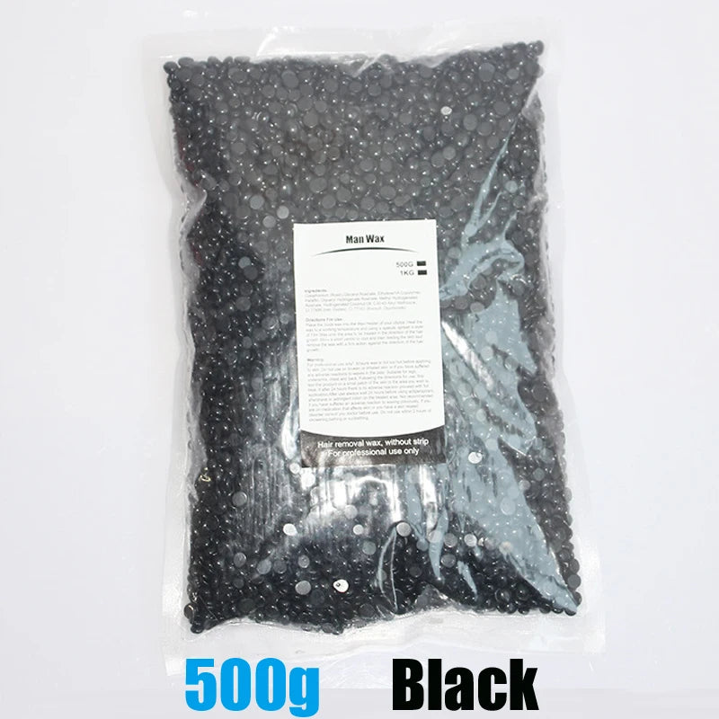 500g Hot Film Wax Beans for Wax Heater – Full Body Hair Removal