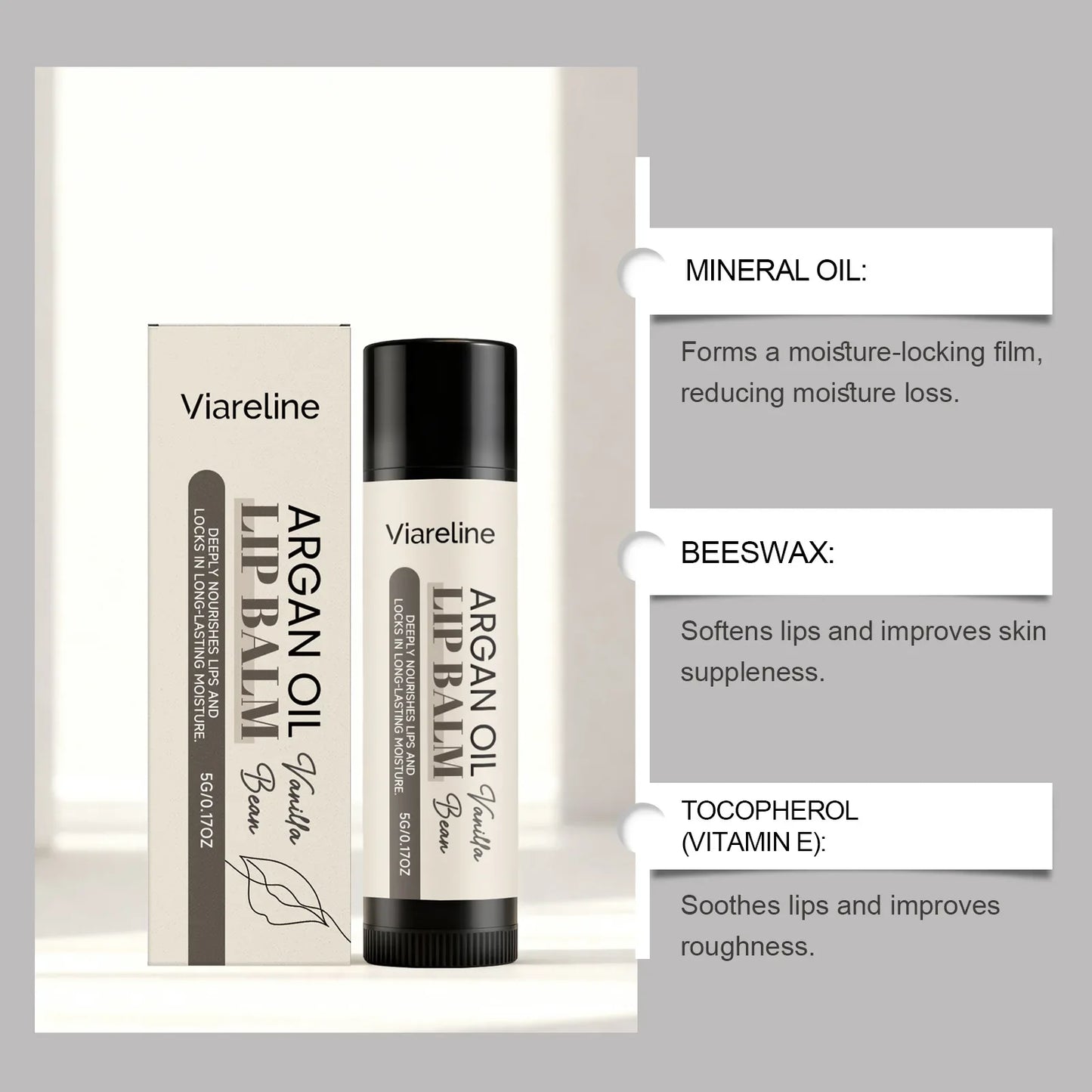 Moisturizing Nourishing Lip Balm – Brightens & Smooths Lips