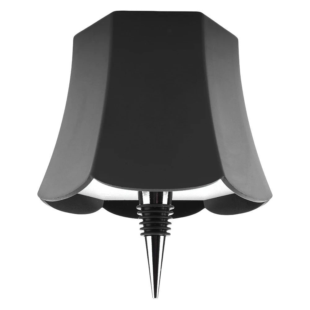 Wireless LED Desk Lamp Creative Wine Bottle Lamp Detachable Portable Charging Touch Atmosphere Decorative Lamp for Bedside Hote Peaceful Pleasures Health and Wellness Black E