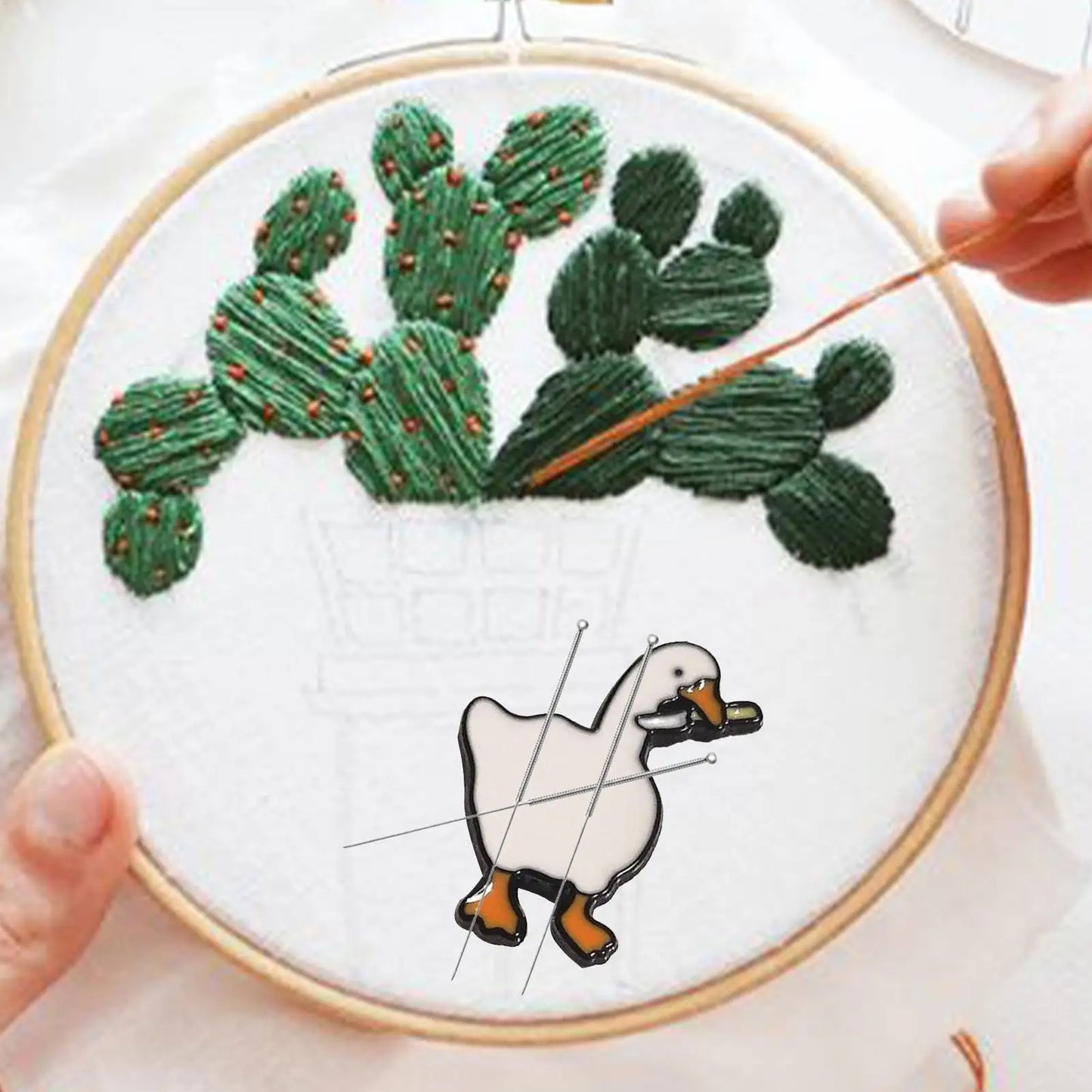 Goose Magnetic Needle Minder for Cross Stitch & Embroidery