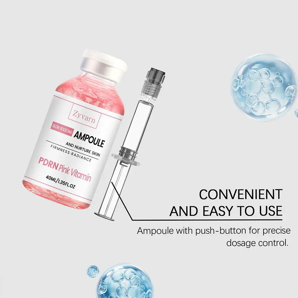 PDRN Pink Vitamin Glow Boosting Ampoule Face Serum 40ml