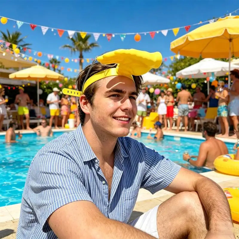3D Palm Sun Hat – Funny Hand Shape Novelty Visor | Unisex