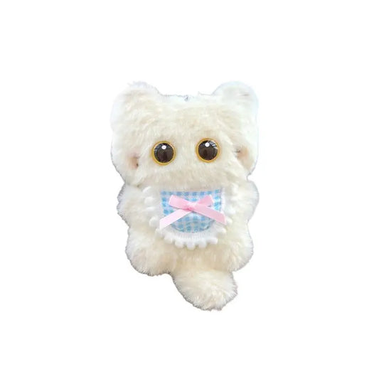 Plush Cat Bag Charm – Cute Squeaky Keychain Pendant Plush Bag Charm Oasis Select