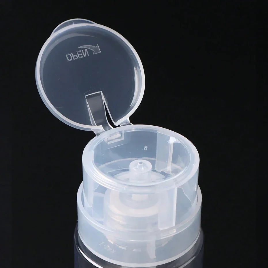 100ml Refillable Press Pump Dispenser Bottle | Nail Care