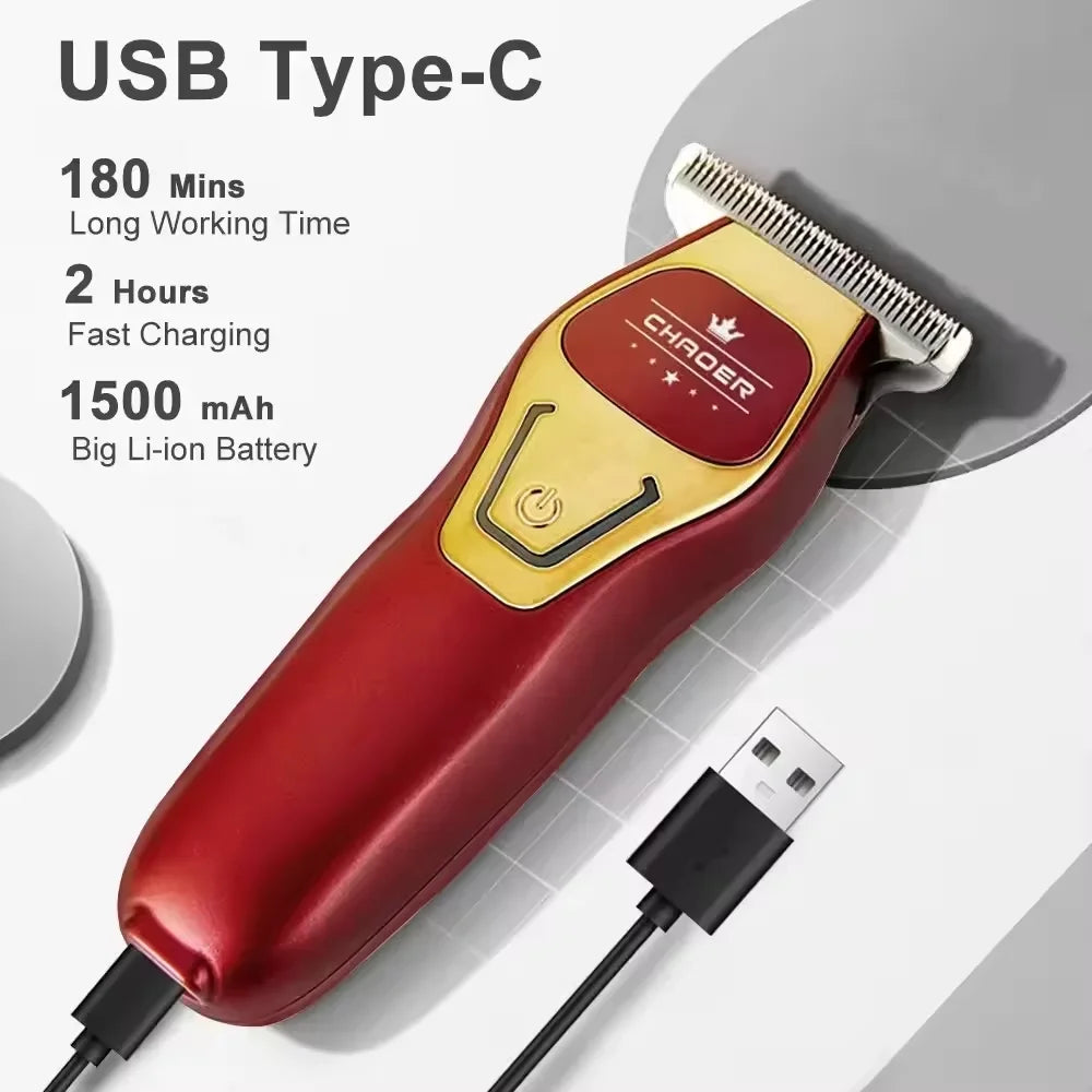 Mini Portable Electric Hair Clipper & Bald Head Trimmer | YD Electric Hair Clipper Peaceful Pleasures Health and Wellness