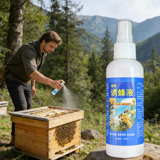 Bee Attractant Spray 100ml – Natural Pheromone Swarm Lure Beekeeping Swarm Lure Oasis Select