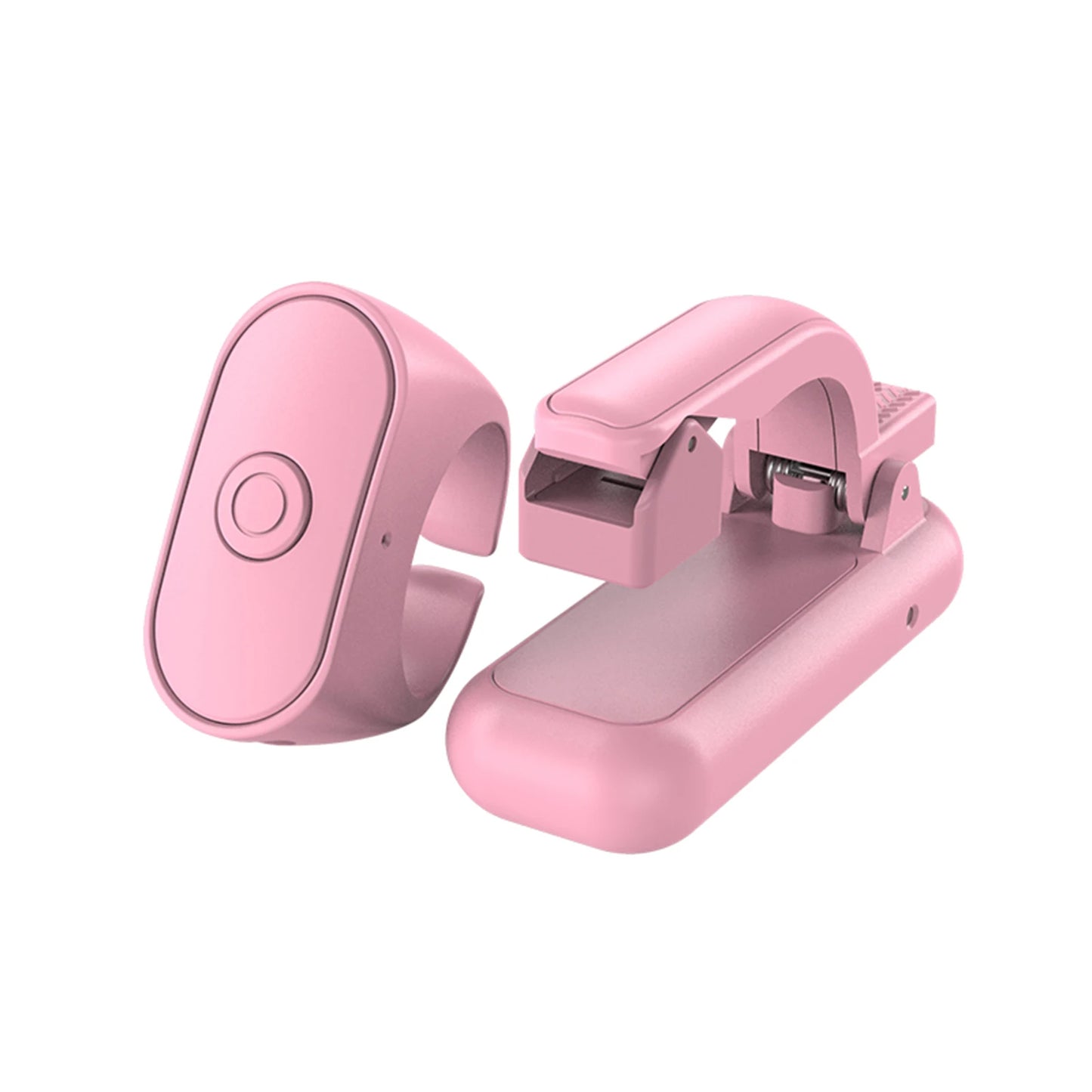 2.4GHz Wireless Page Turner for Kindle E-readers for Book Lovers Ergonomic Design Type-C Charging Stable 10M Remote Control Peaceful Pleasures Health and Wellness Pink