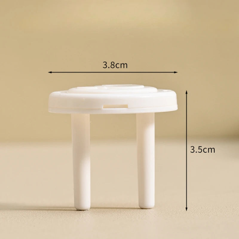 [Euronorm]10/20Pcs Socket protective cover Pull ring Power Protector Baby Safety Electric Plug Socket Cover for Baby Kid Plastic Peaceful Pleasures Health and Wellness