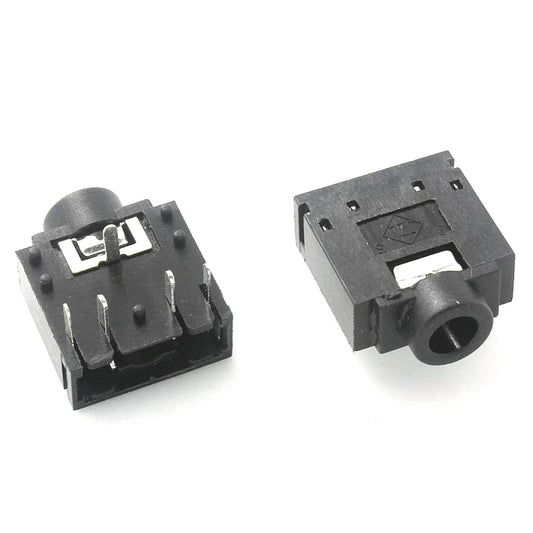 50pcs 3.5mm Stereo Audio Socket Phone Jack Connector 3-Pin PCB Mount PJ307C Peaceful Pleasures Health and Wellness Default Title