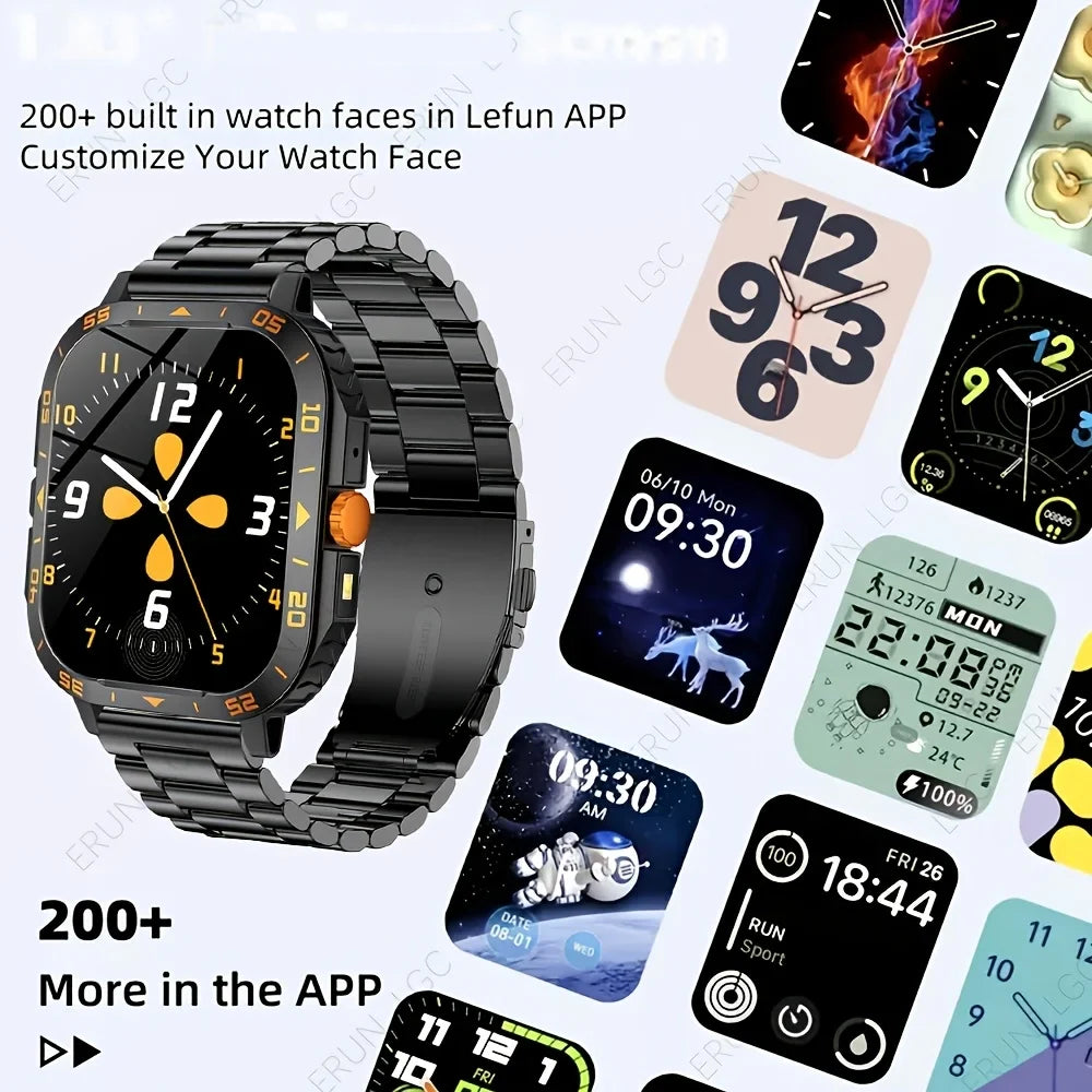 ERUN Outdoor Sports Smartwatch | Calls, Alexa & Multi-Sport