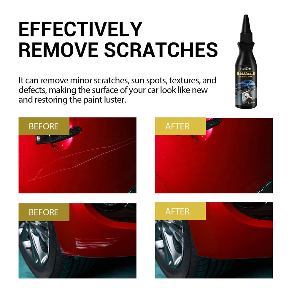 Car Scratch Polishing Repair Agents Compound Scratch Remover Repair Lasting Brightening Repair Paint Buffer Maintenance Care Peaceful Pleasures Health and Wellness