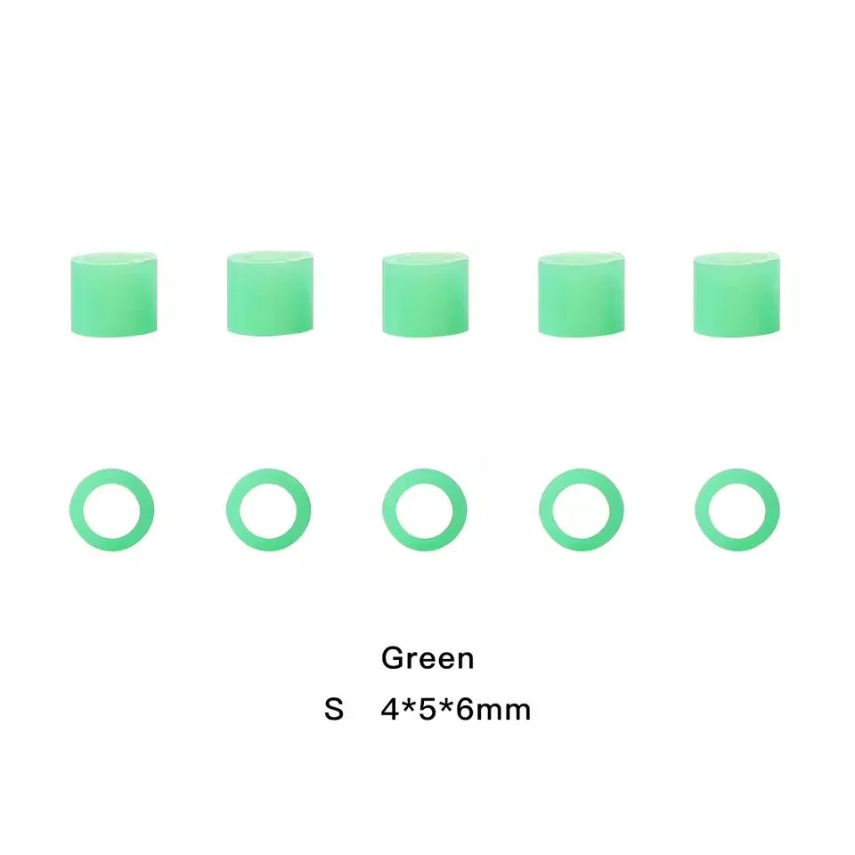 100pcs Autoclavable Dental Silicone Color Code Rings | Orthodontic