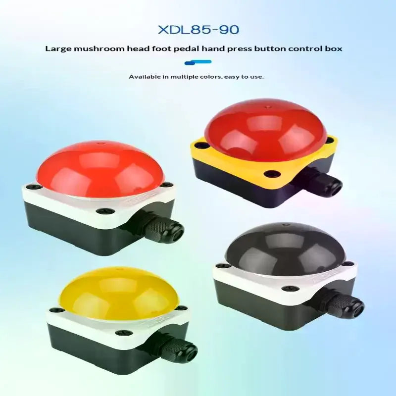 IP67 Waterproof Pedal Switch – NO/NC Self-Reset & Locking Industrial Foot Switch Peaceful Pleasures Health and Wellness