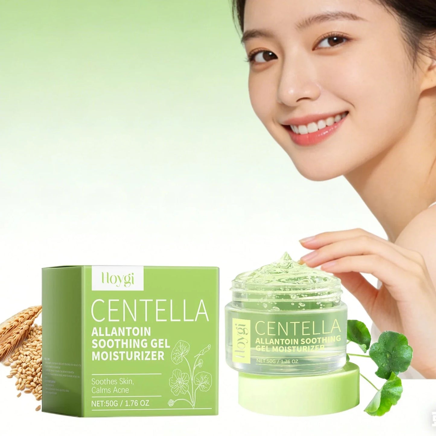 Hoygi Centella Gel Moisturizer – Soothing & Brightening 50g