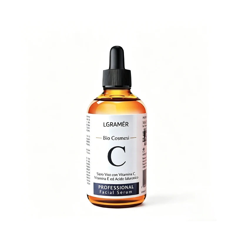 30ml/60ml Vitamin C Face Serum Lifting Firming Facial Fade Fine Lines Anti-aging Essence Moisturizing Brighten Nourish Skin Care Peaceful Pleasures Health and Wellness 30ml 3pcs
