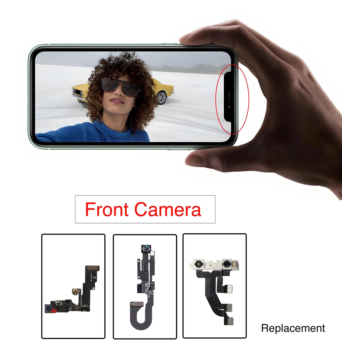 iPhone Front Camera & Proximity Sensor Flex Cable – 6 to XS Max