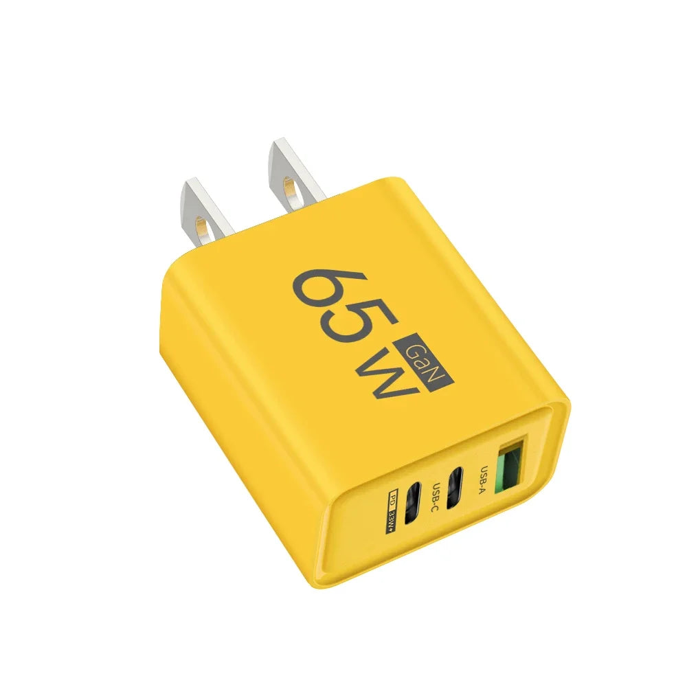 65W GaN USB-C Fast Charger | PD & QC | iPhone Samsung