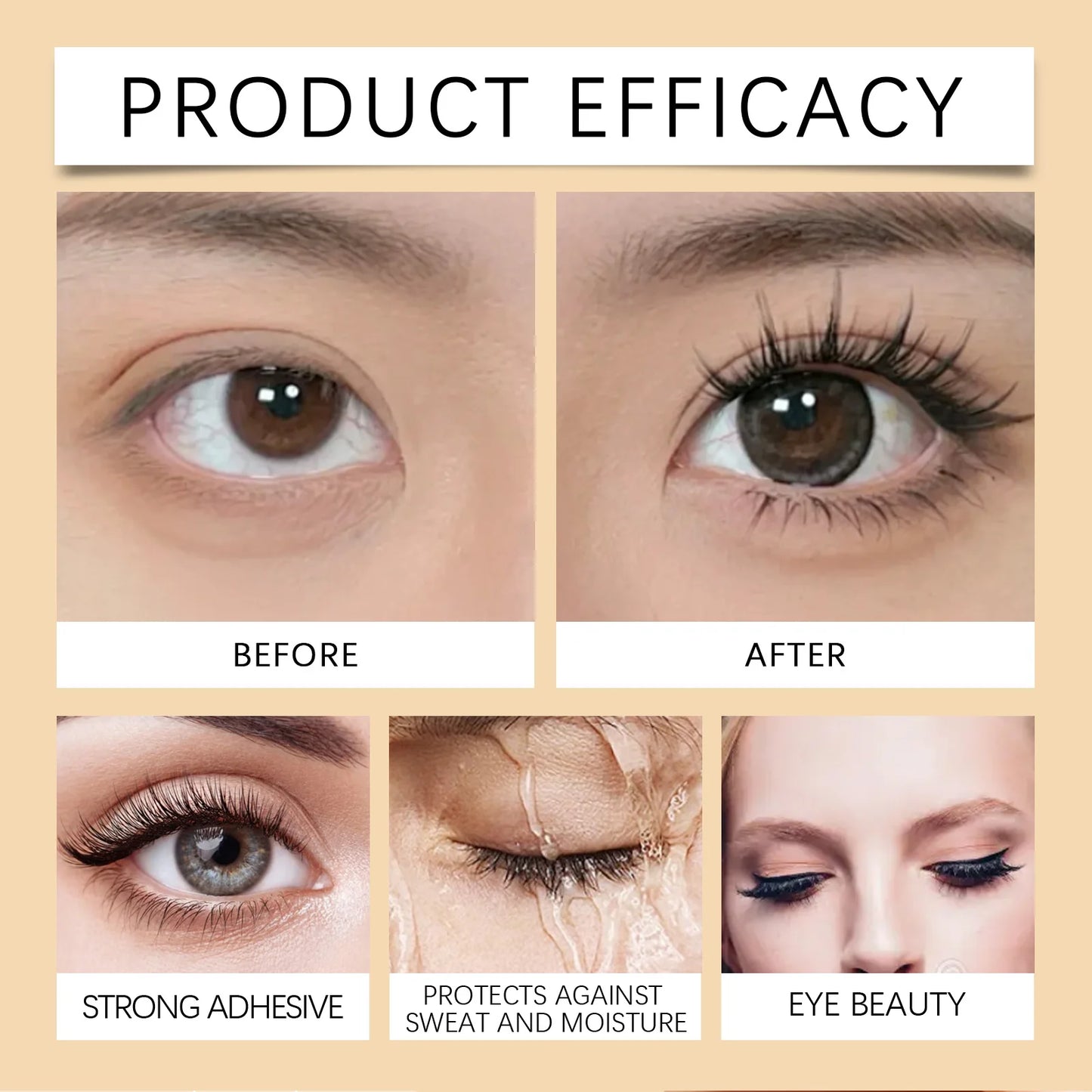 Black Curling Mascara – Lengthening, Non-Clumping, Long-Lasting