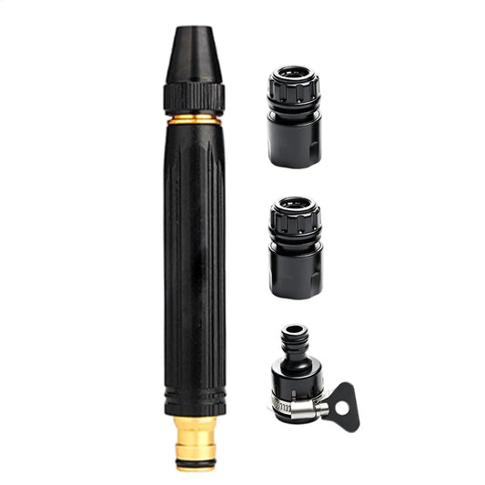 High-Pressure Garden Hose Spray Nozzle | Car Wash Water Gun Garden Hose Nozzle Peaceful Pleasures Health and Wellness