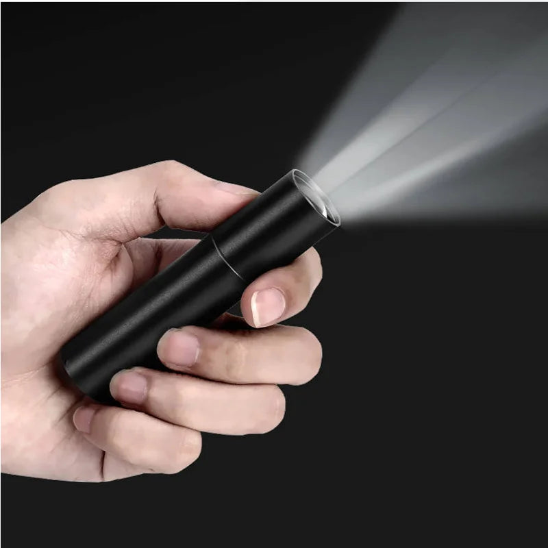 Outdoor Mini High-intensity Flashlight Home Rechargeable Multi-purpose Long-range Ultra-bright Convenient To Carry Peaceful Pleasures Health and Wellness