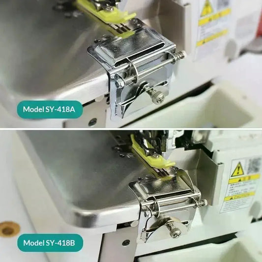 Stainless Steel Overlock Gauge – Adjustable Seam & Lace Guide Serger Seam Guide Peaceful Pleasures Health and Wellness