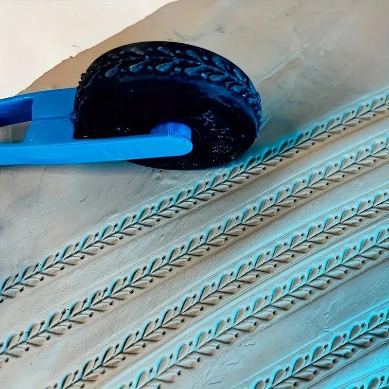 Egyptian Clay Texture Roller Stamp – Pottery & DIY Craft Tool