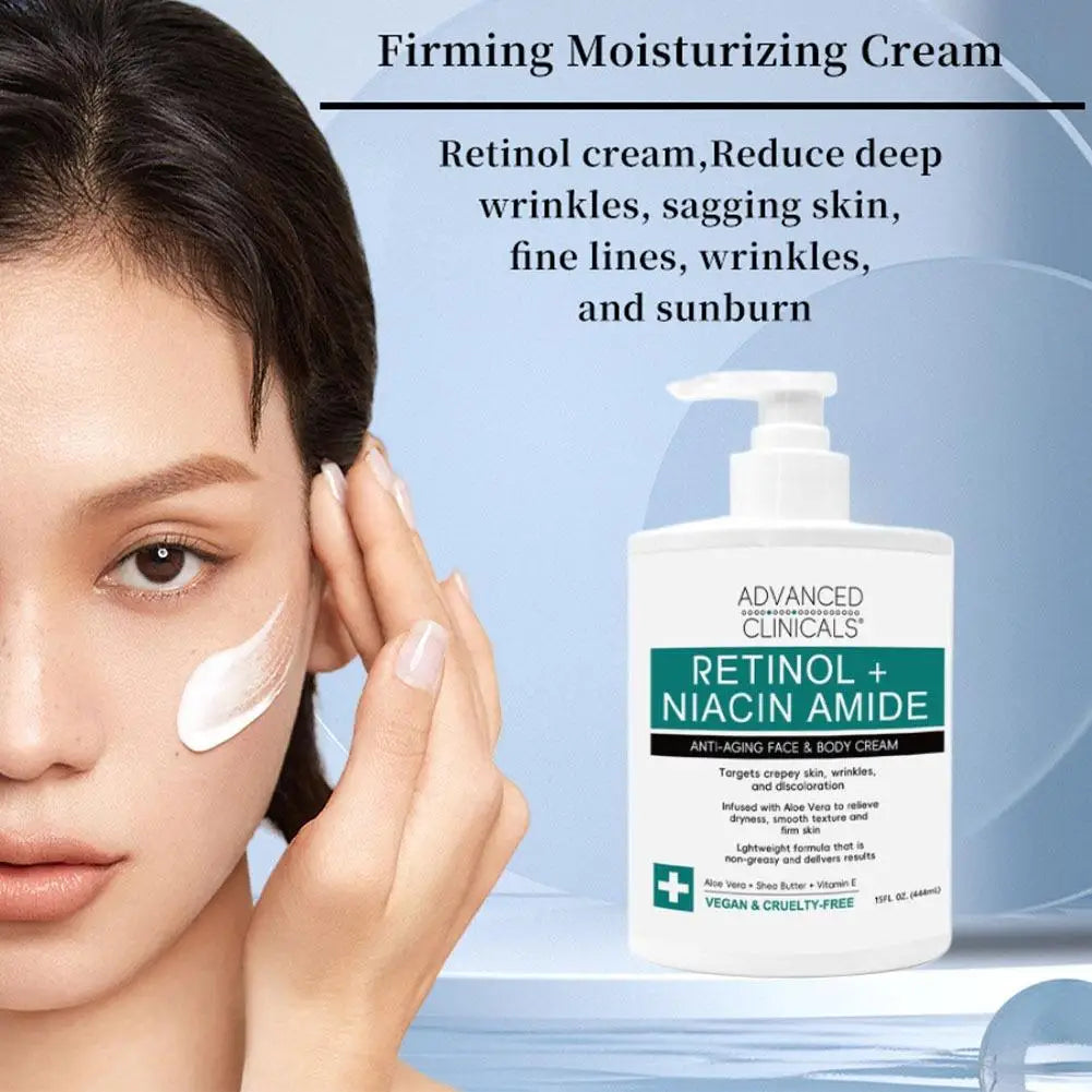 Retinol & Niacinamide Face & Body Moisturizing Cream 444ml