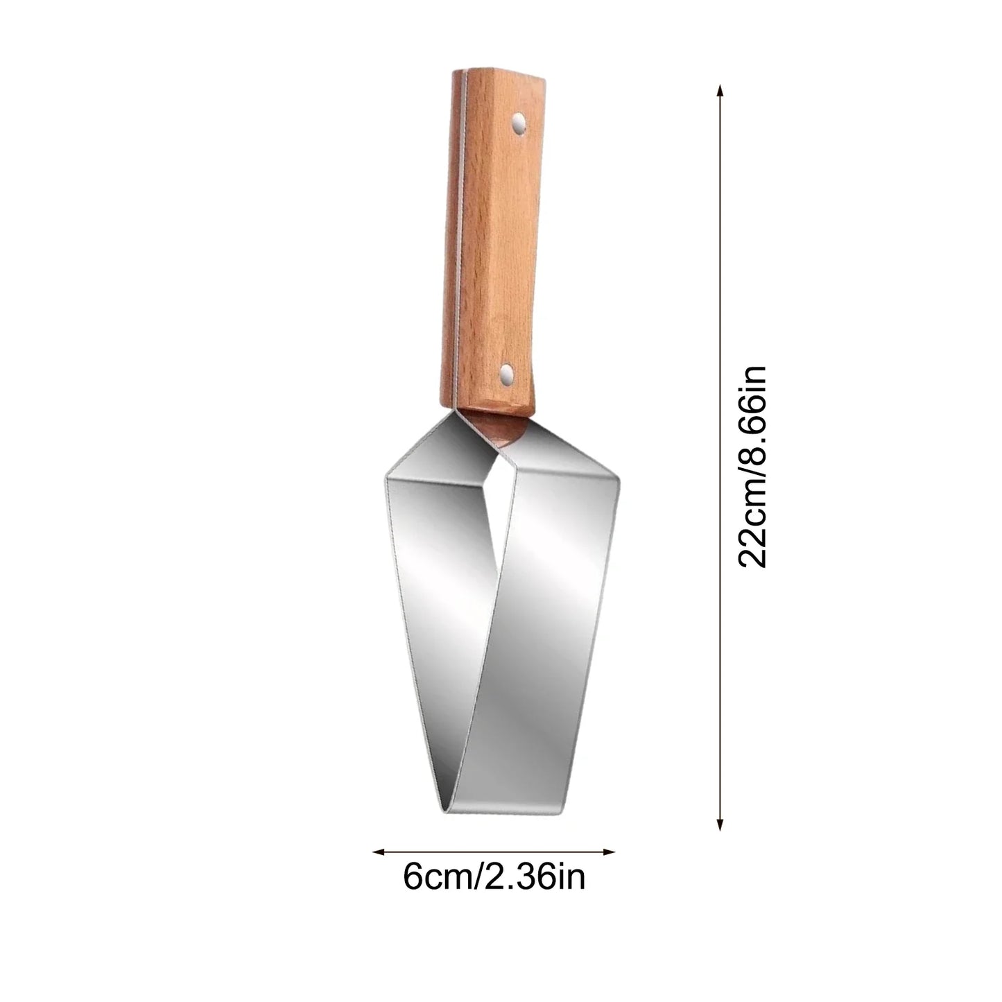 Stainless Steel Triangular Watermelon Slicer & Cutter Tool