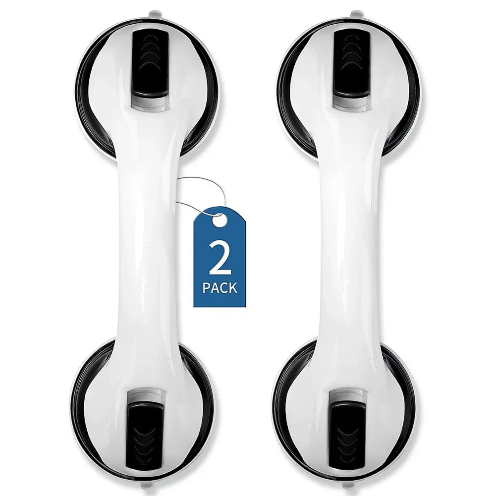 Suction Cup Grab Bar for Shower & Bathtub | 1–2 Pack