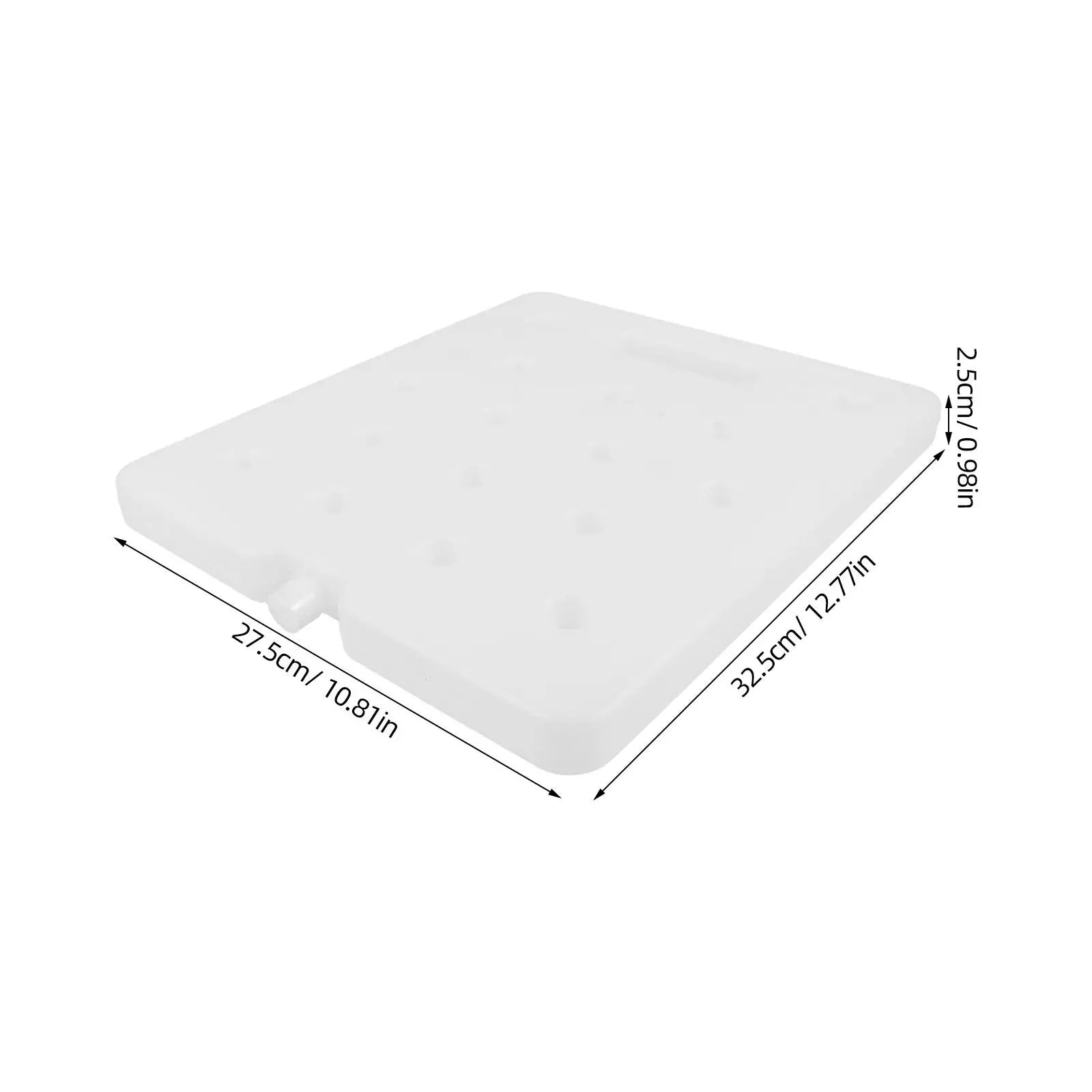 Reusable Large Ice Block Coolers Outdoor Commercial Use Long-Lasting Cooling Pack Shipping Ice Block for Food Transportation Peaceful Pleasures Health and Wellness