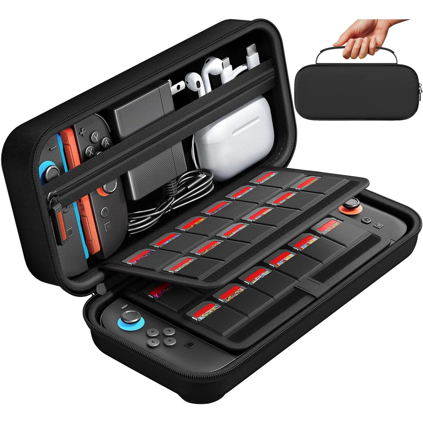 Nintendo Switch 2 Carrying Case – Hard Shell EVA Travel Bag