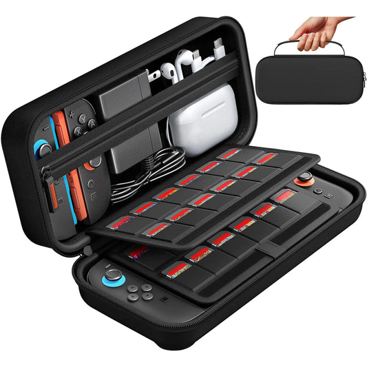 Nintendo Switch 2 Carrying Case – Hard Shell EVA Travel Bag Gaming Console Case Oasis Select